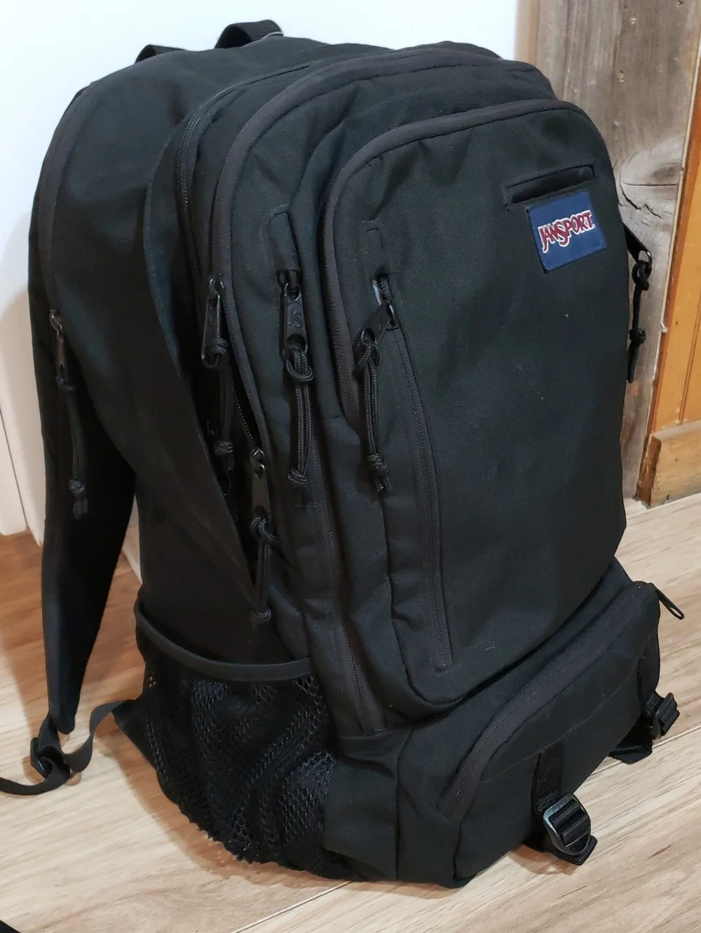 JANSPORT Envoy Laptop Backpack Multi-compartment Black 48cm 33cm 20.5 Cm